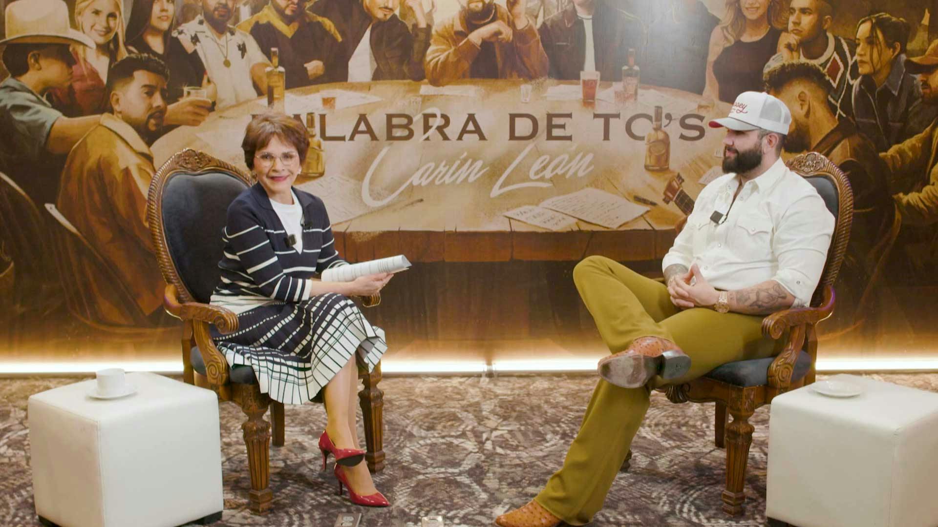 Carín León revela a Pati Chapoy detalles exclusivos del inicio de su carrera