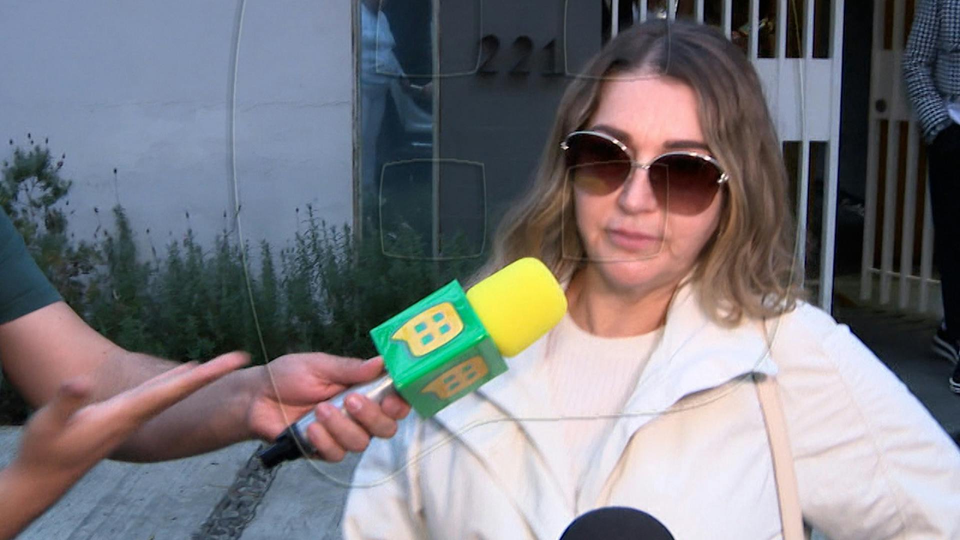 Personal de la fiscalía asistió a casa de Alicia Villarreal, donde ella habría detallado su agresión