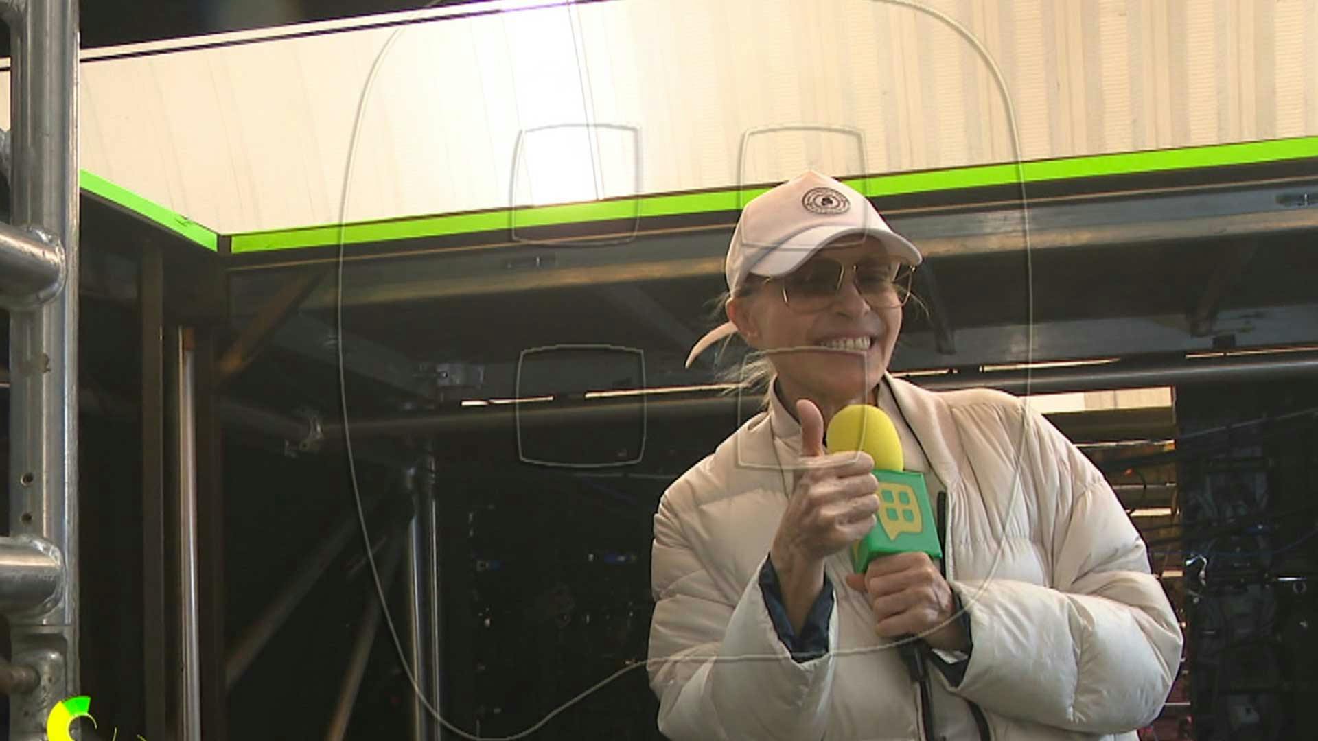 Yuri debuta como reportera de Ventaneando al darnos un tour tras bambalinas