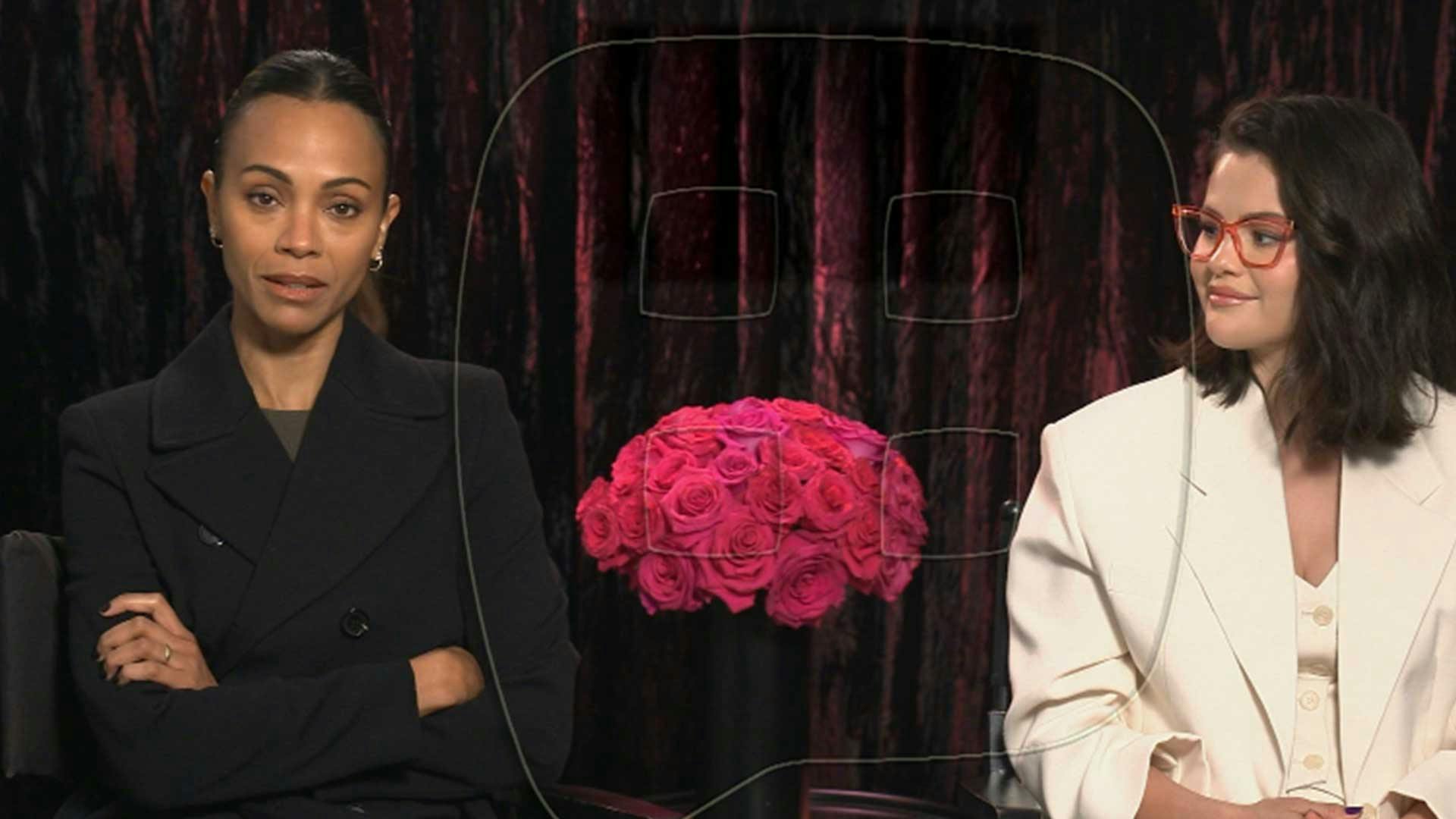 EXCLUSIVA: Zoe Saldaña y Selena Gomez hablan de 'Emilia Pérez'