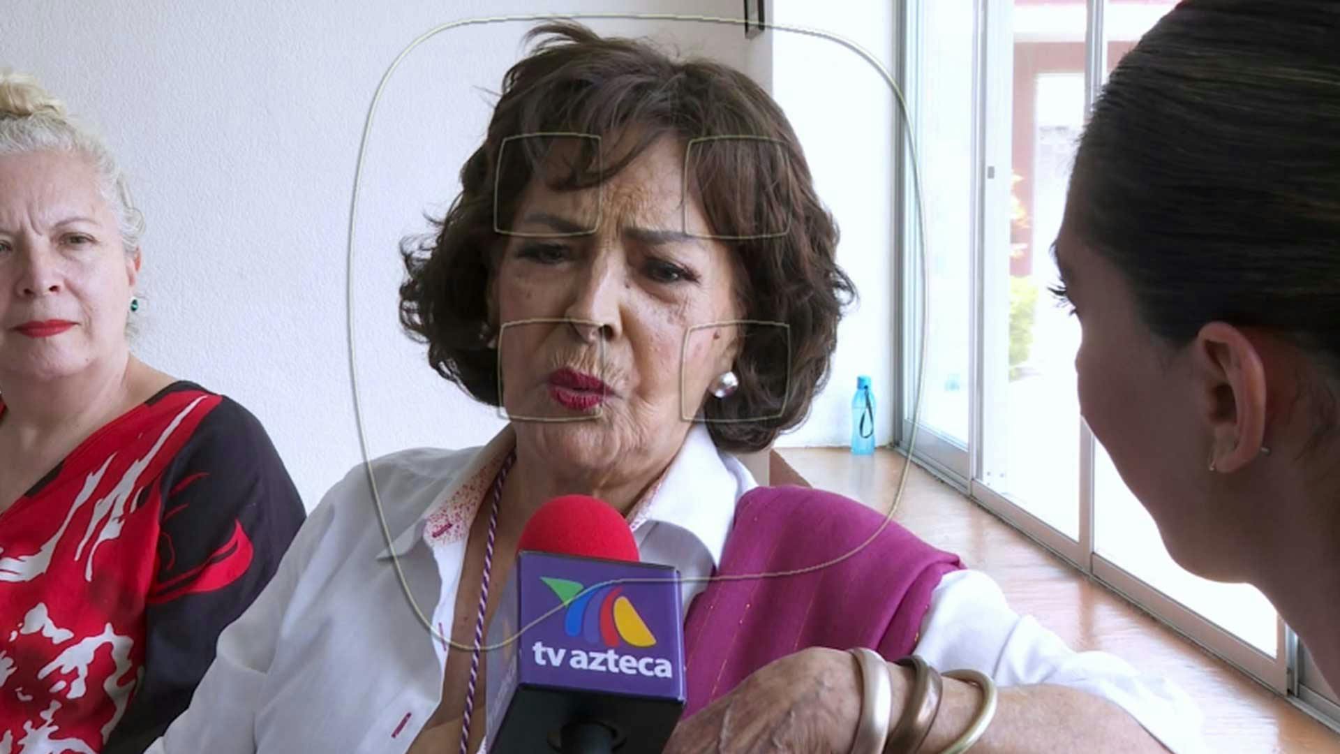 Elsa Aguirre confiesa el amor platónico que compartió con Ignacio López Tarso