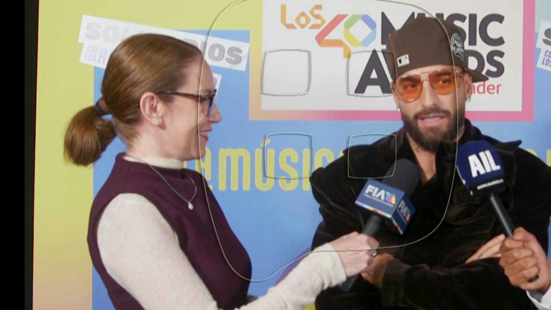 Maluma se desentiende del tema que grabó con otras estrellas colombianas