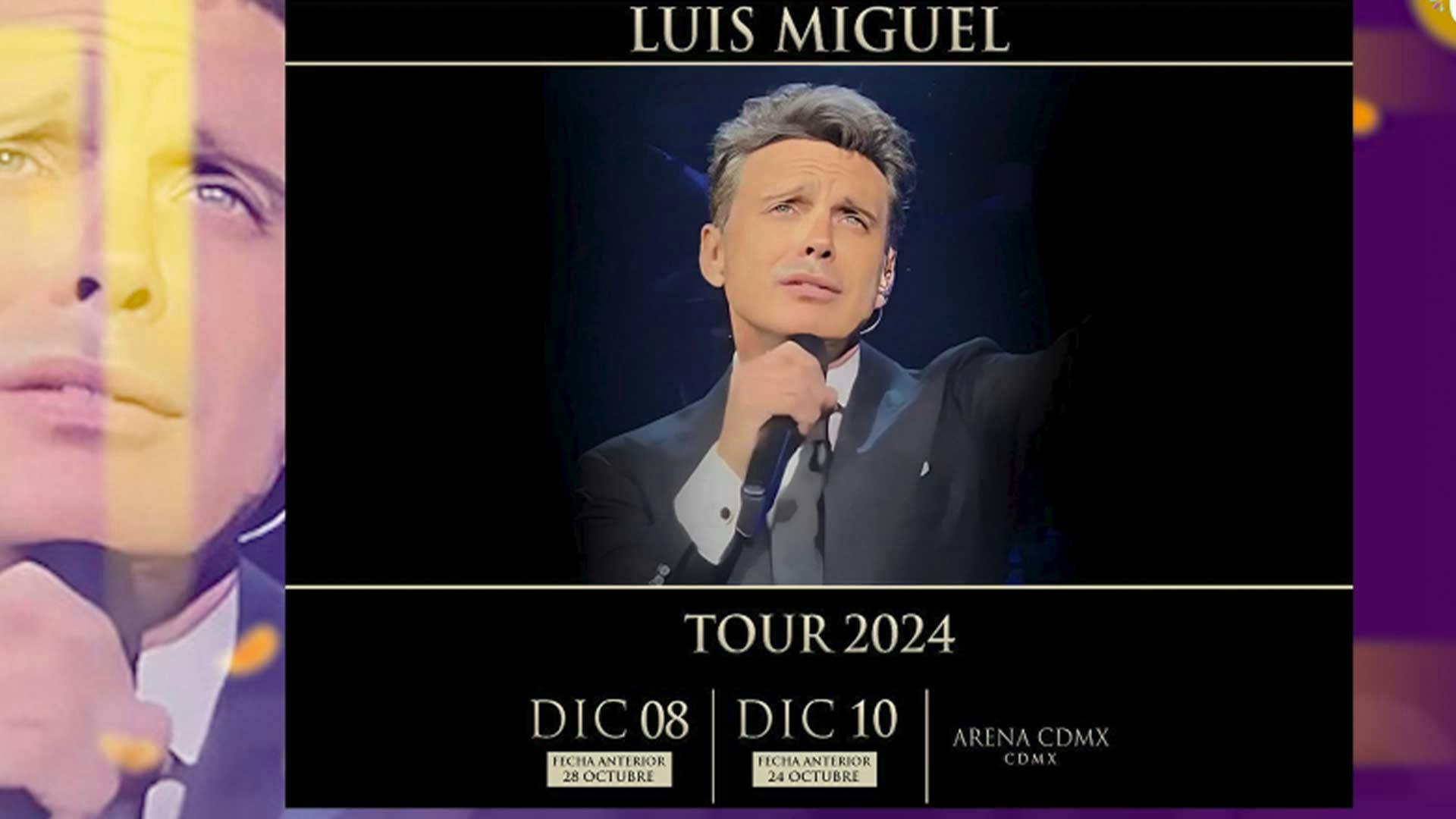 Promotor del show de Luis Miguel confirma que el cantante retoma gira en Puebla