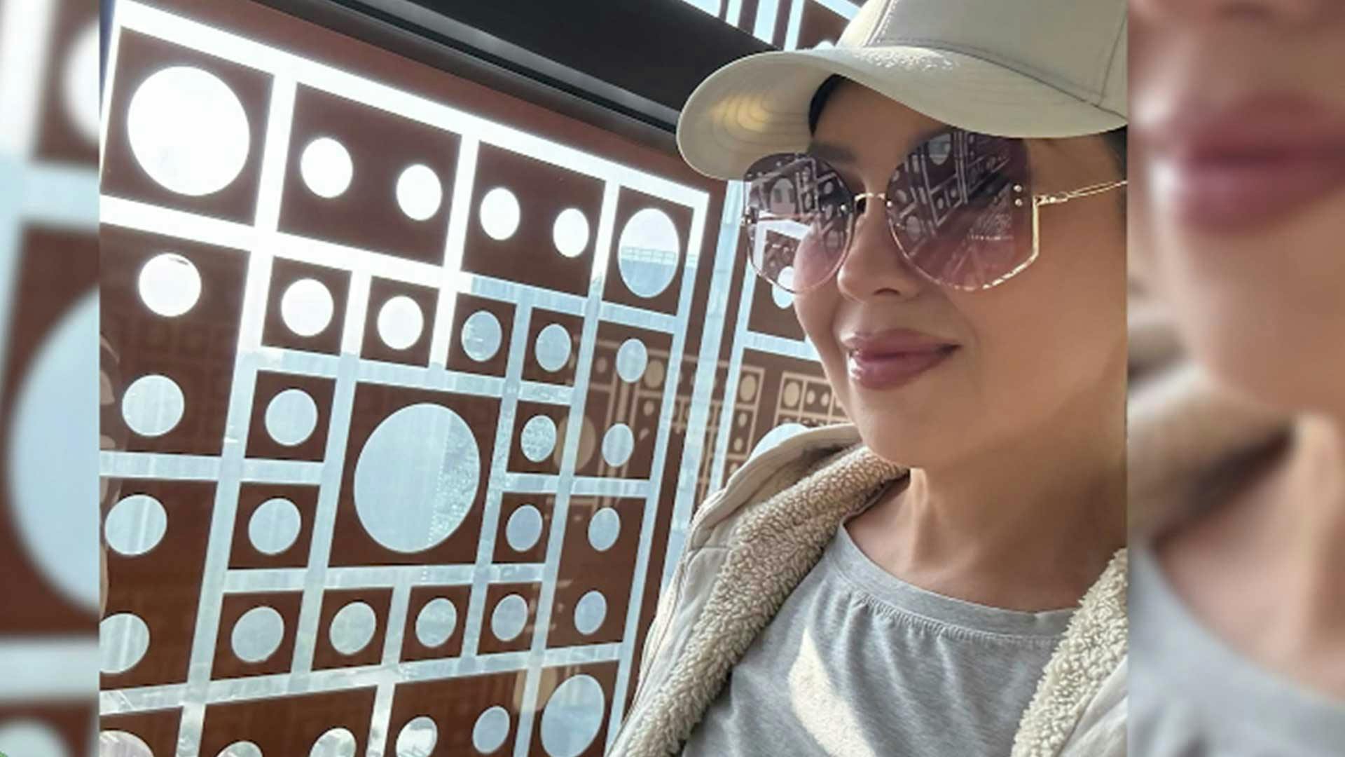 Thalía viajó a México para visitar a su hermana Ernestina en el hospital