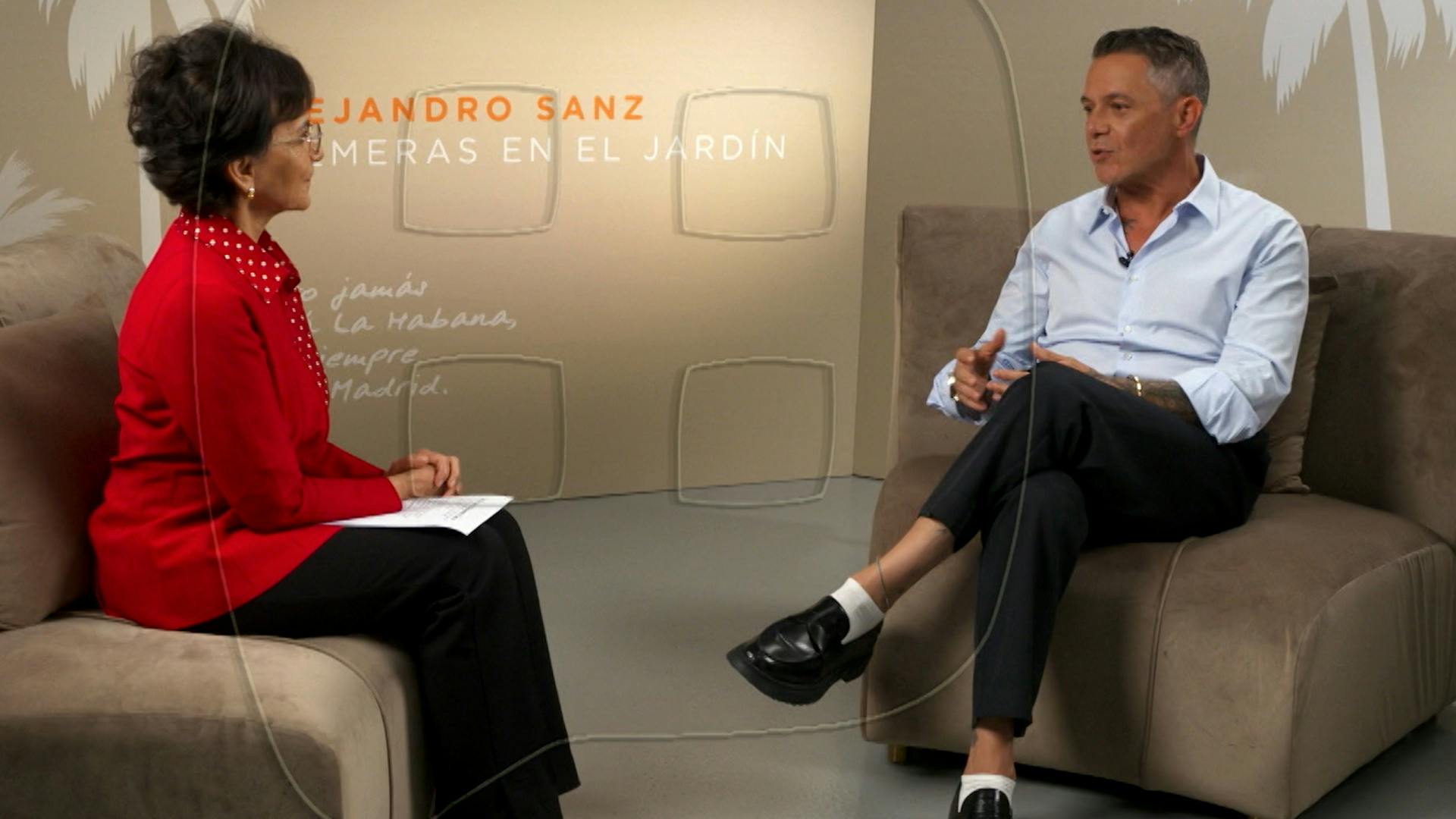 Alejandro Sanz en entrevista con Pati Chapoy desde Miami