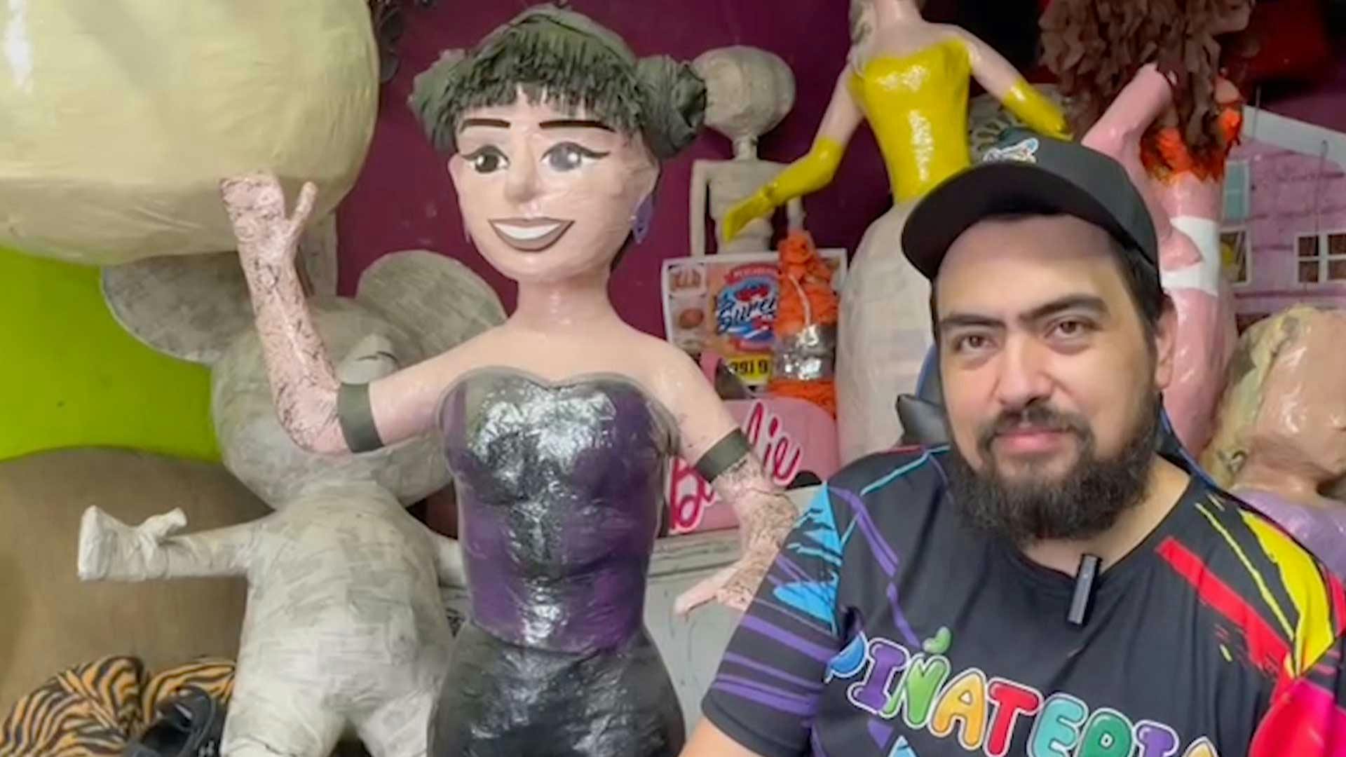 Piñatería revela problemas con famosos por piñatas inspiradas en ellos