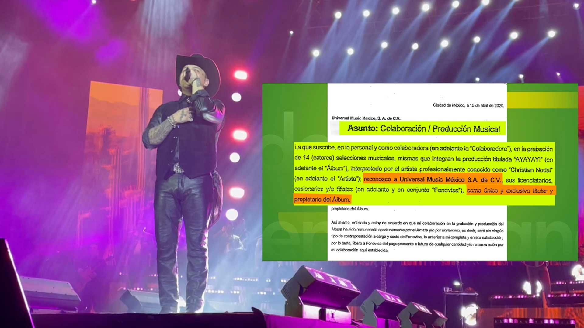 Buscan judicializar demanda contra Nodal y sus papás por falsificación de contratos