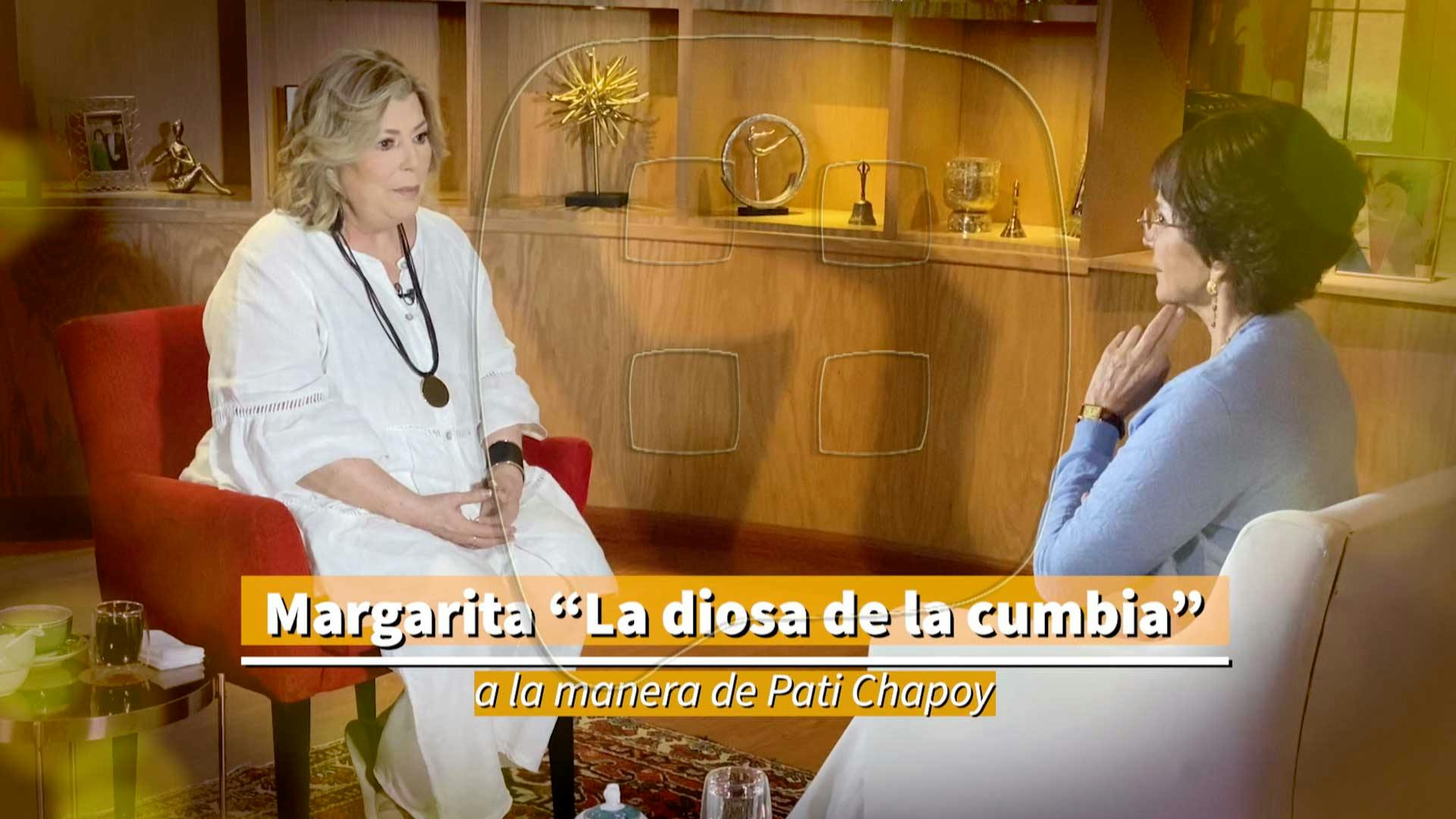 Margarita platica con Pati Chapoy sus inicios y momentos difícles en la música