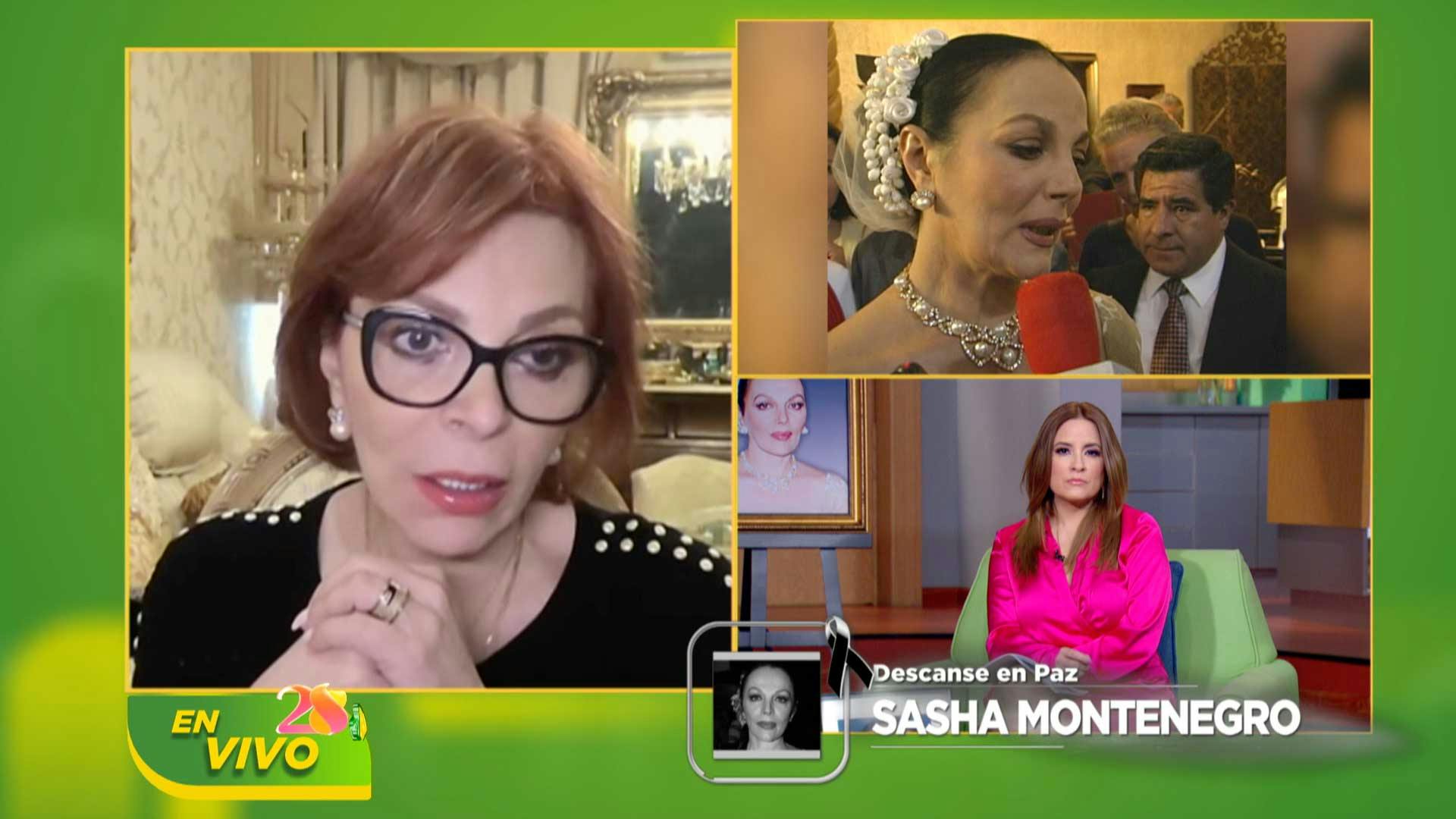 Lolita de la Vega habla del entrañable amor que tuvo Sasha Montenegro