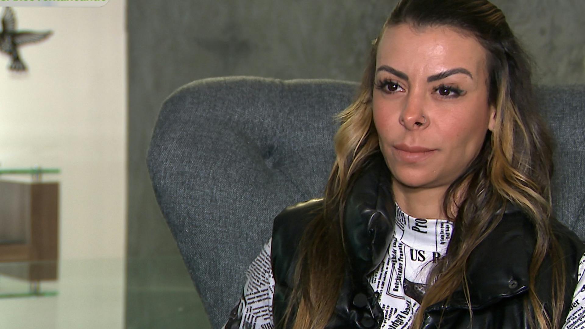 Nanda Rocha y su hijo fueron amenazados en un centro comercial