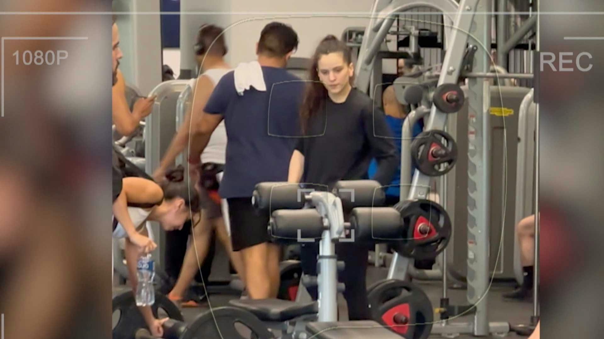 El lente indiscreto de Ventaneando captó a la Rosalía en el gimnasio.