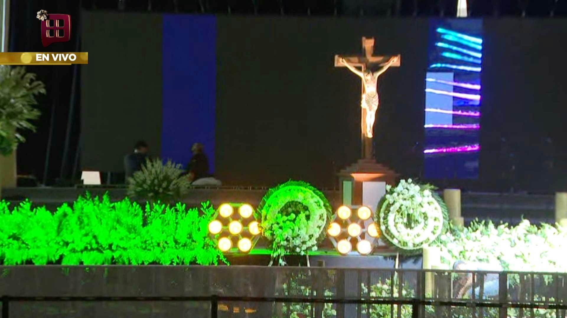 Todos los detalles del velorio de Vicente Fernández.