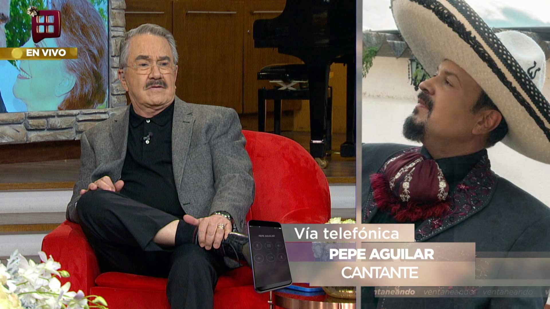 Pepe Aguilar nos dijo todo lo que pudo aprender de Vicente Fernández.