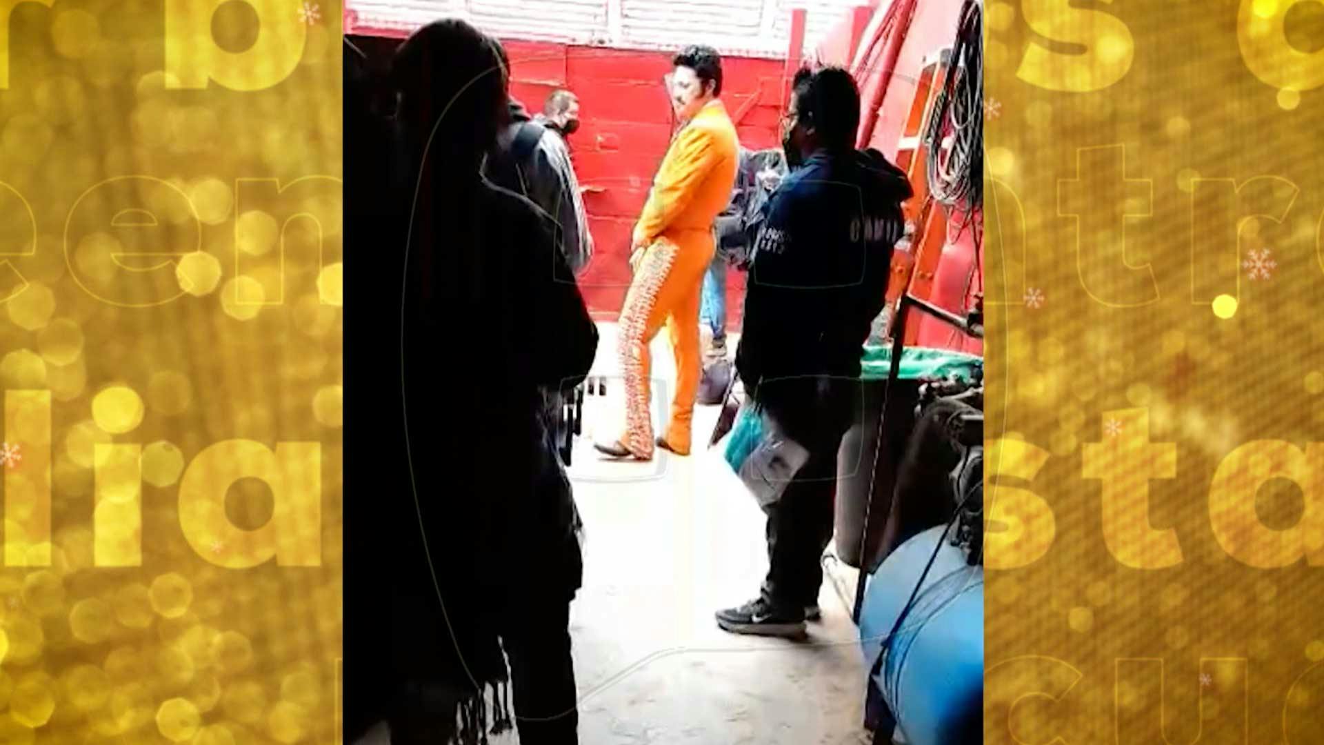 EXCLUSIVA. Nuevas imágenes de Jaime Camil como Vicente Fernández.