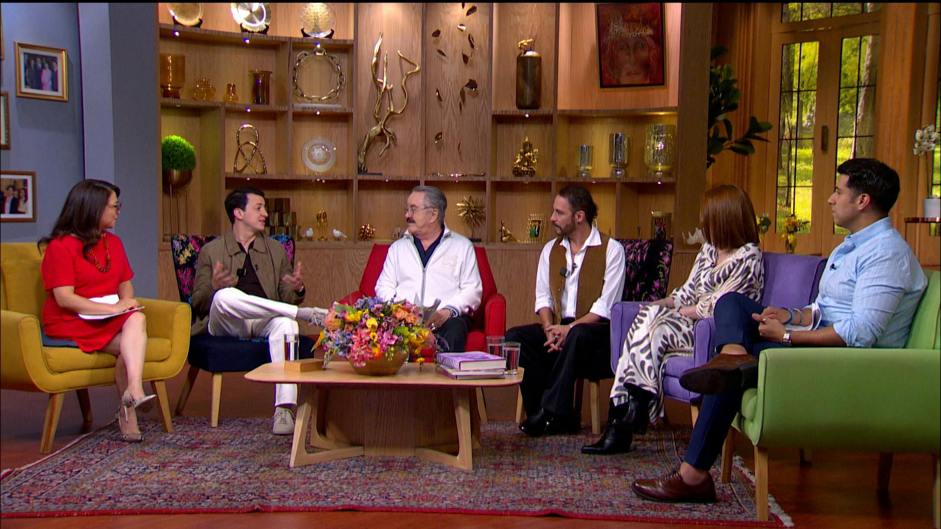 Nos visitan en Ventaneando, Miguel Islas y Juan Lecanda de la bioserie "Chespirito"