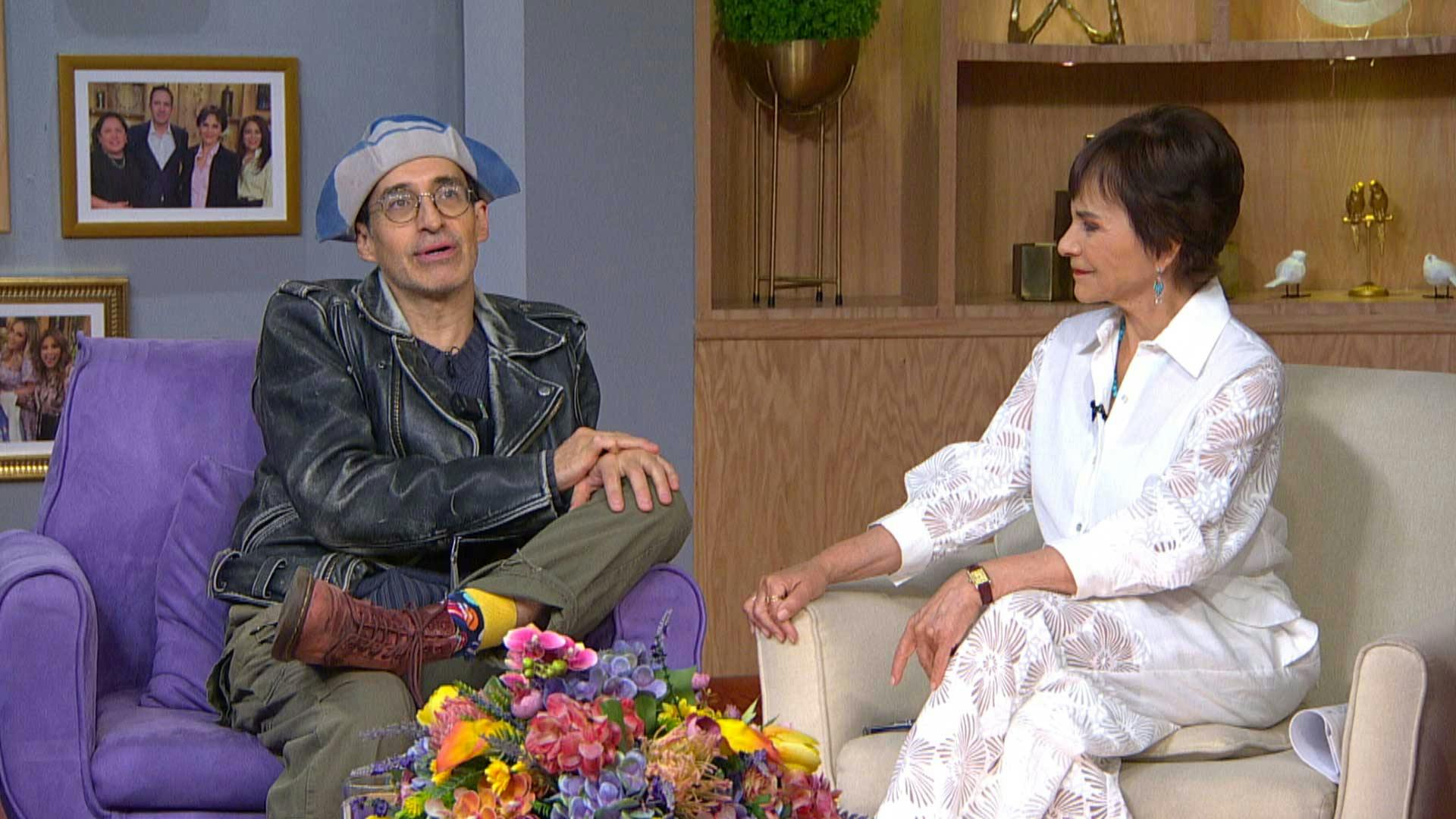 Bruno Bichir nos visitó para hablar de su personaje en el musical "Cabaret"