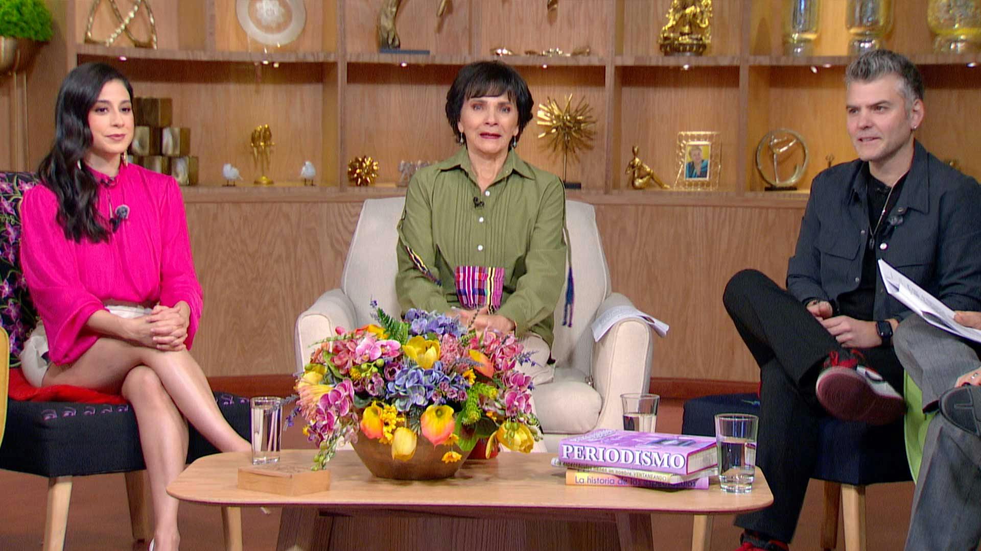 Aitza Terán y Vince Miranda de "Waitress" nos acompañaron en el foro