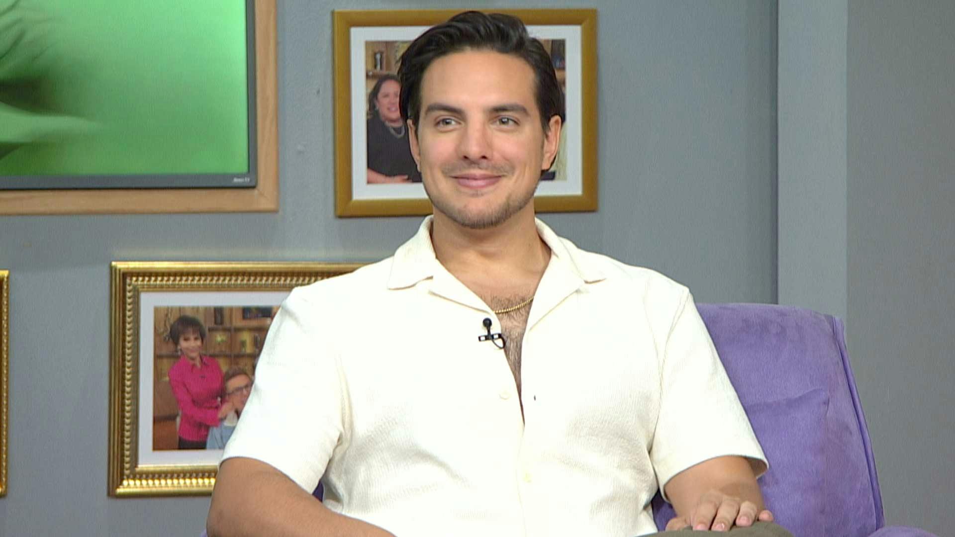 Vadhir Derbez visita el foro para hablar de su próximo concierto