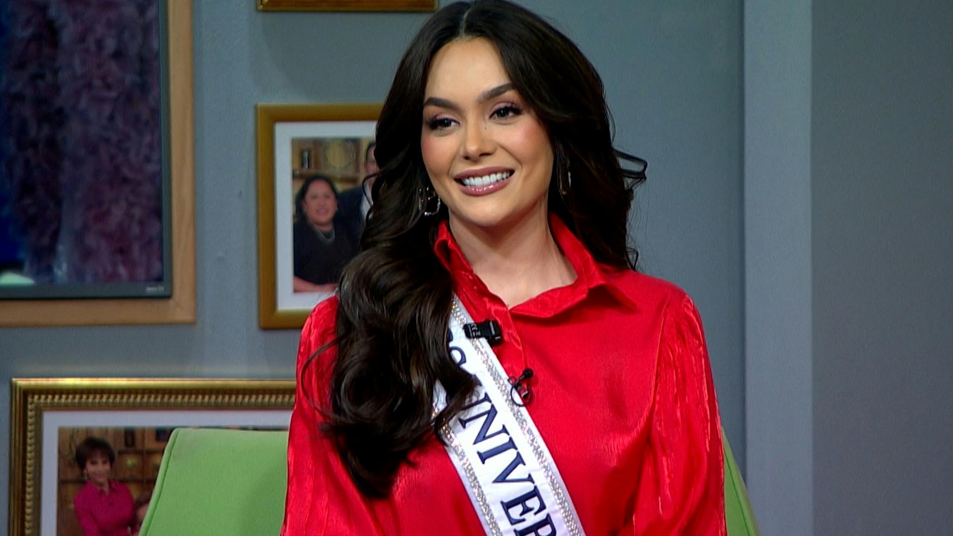 María Fernanda Beltrán, Miss Universo México, nos visitó en el foro