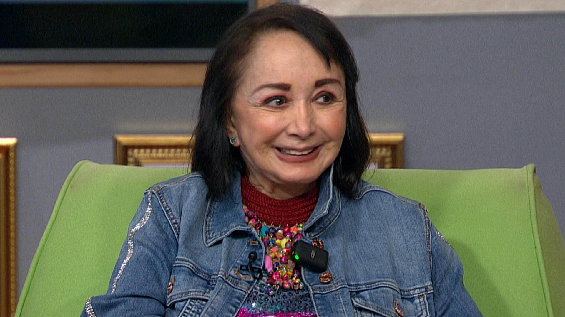 Susana Alexander, María Antonieta de las Nieves y Antonio de la Vega en foro