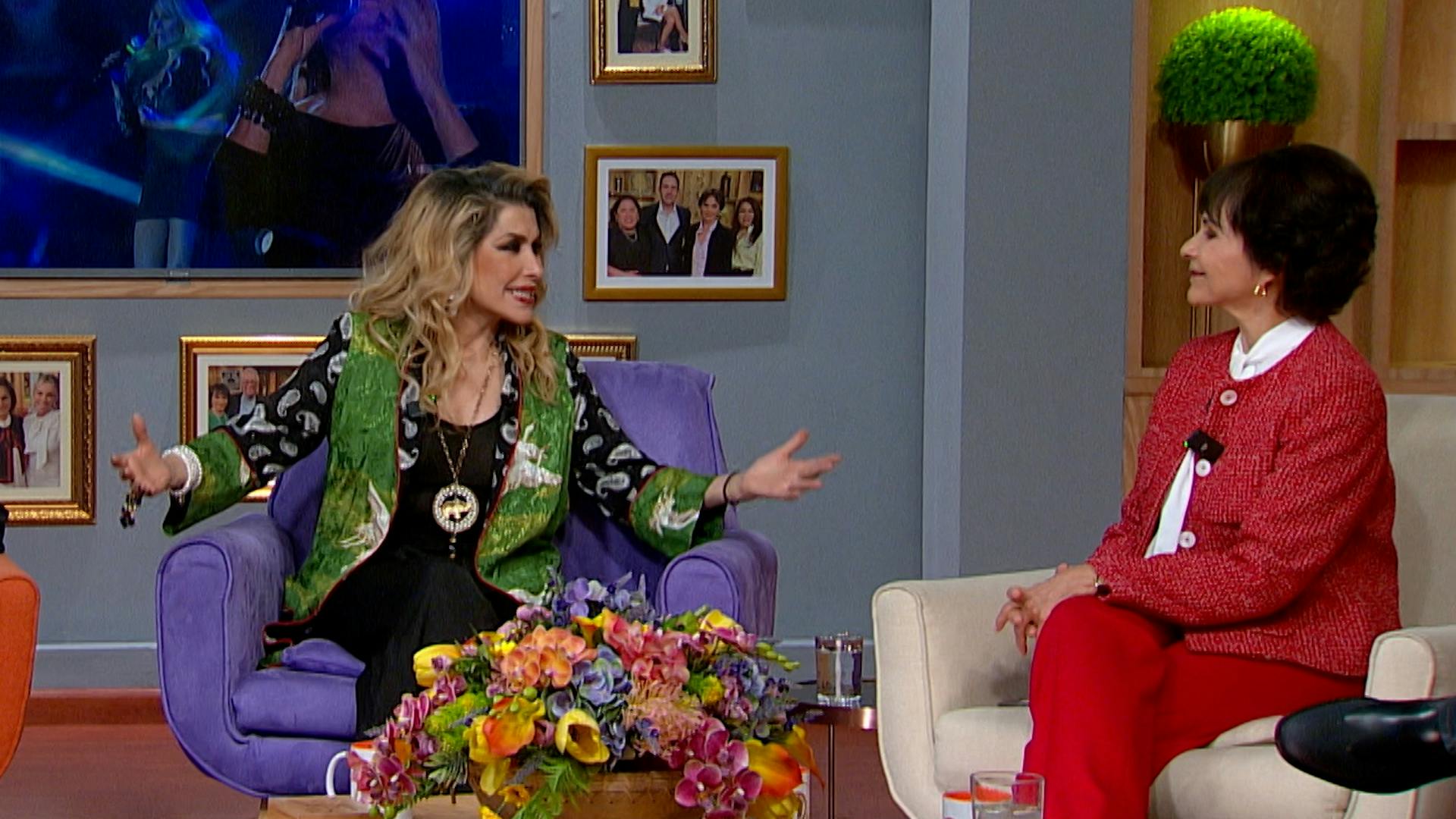 Dulce visitó el foro para hablar de que perdió un riñón por un tumor maligno