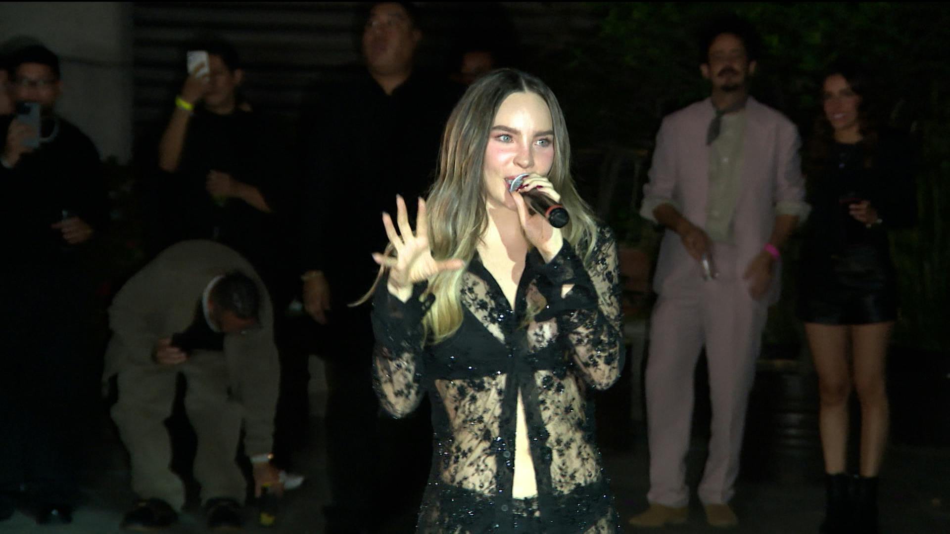 ¿Qué comieron los invitados de Belinda en la presentación de 'Indómita'?