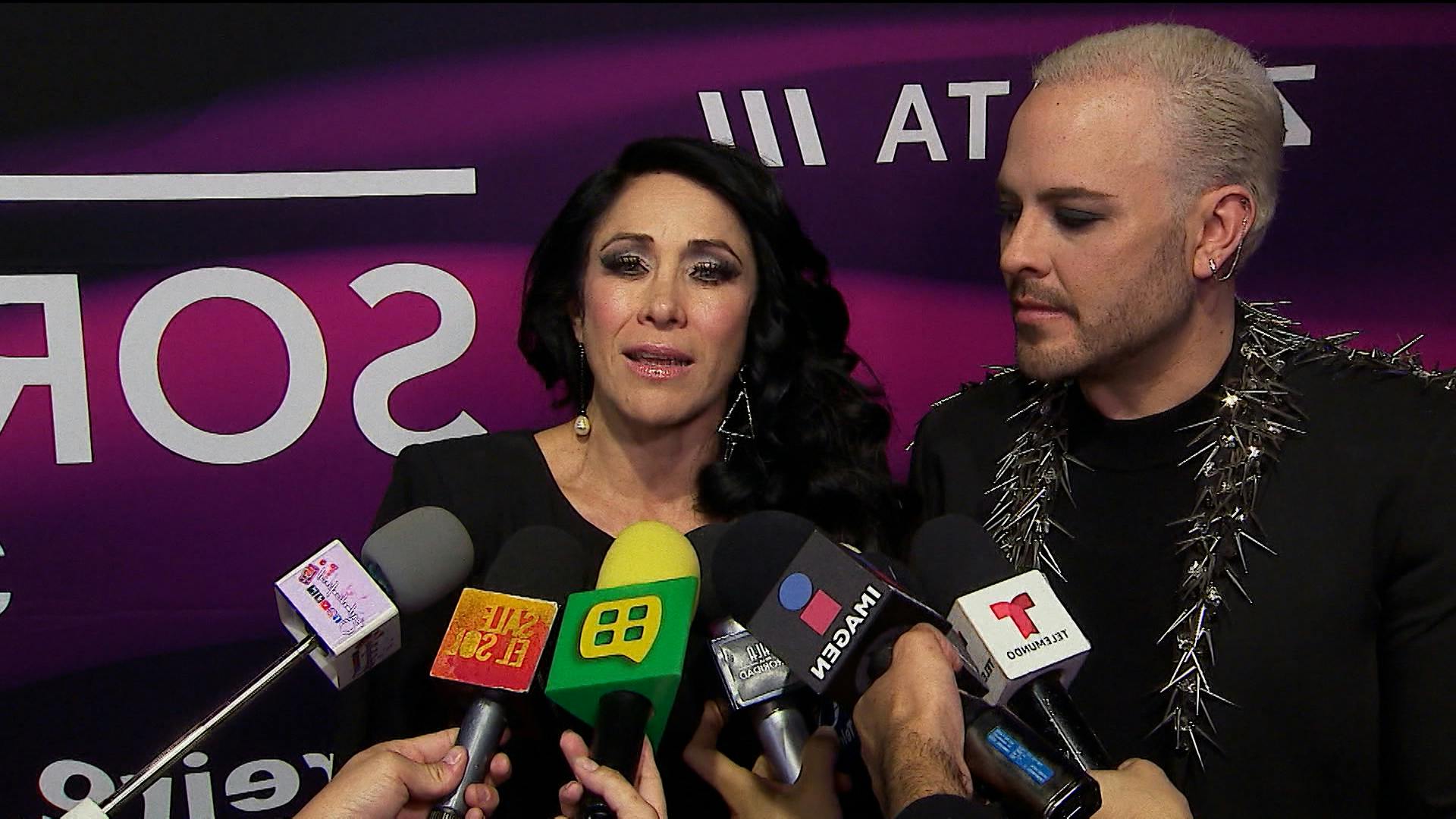 Mónica Noguera tuvo la oportunidad de despedirse de su expareja, Memo del Bosque