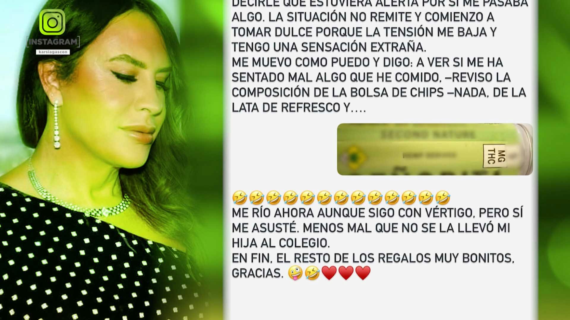 Karla Sofía Gascón expone a los Oscars por un extraño regalo que le hicieron