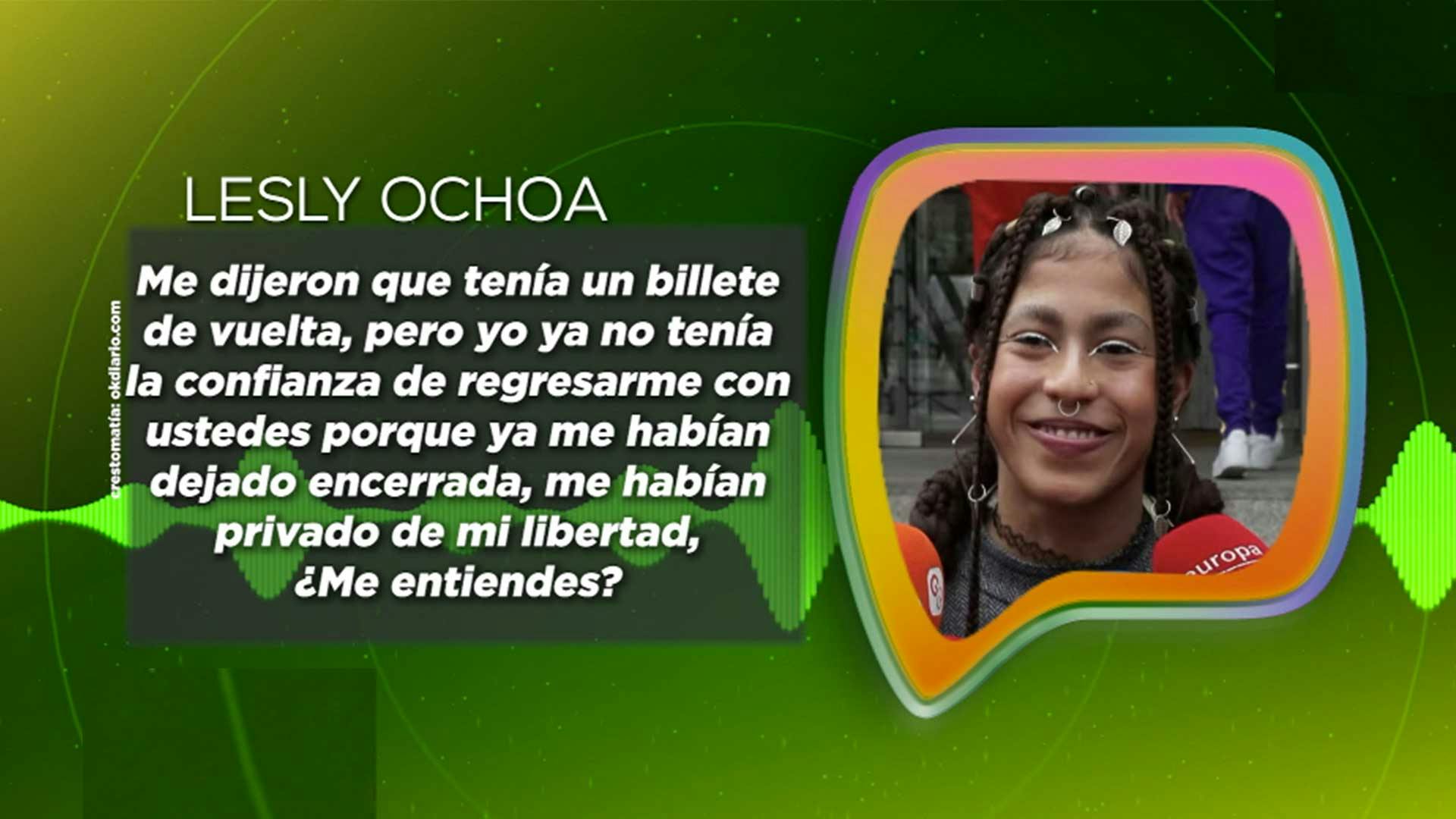 Se filtran audios de Lesly Ochoa acusando a Nacho Cano por explotación laboral 