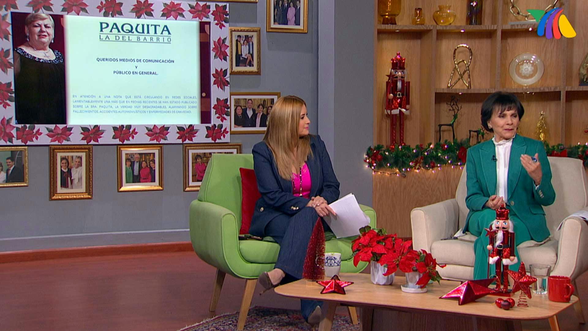 Paquita la del Barrio al hospital por chequeo de rutina y malestar estomacal
