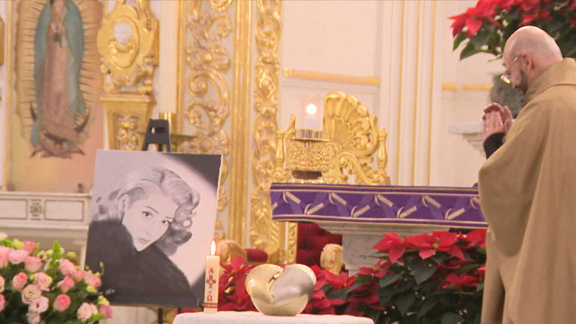 Familiares y amigos recuerdan a Silvia Pinal con una emotiva misa