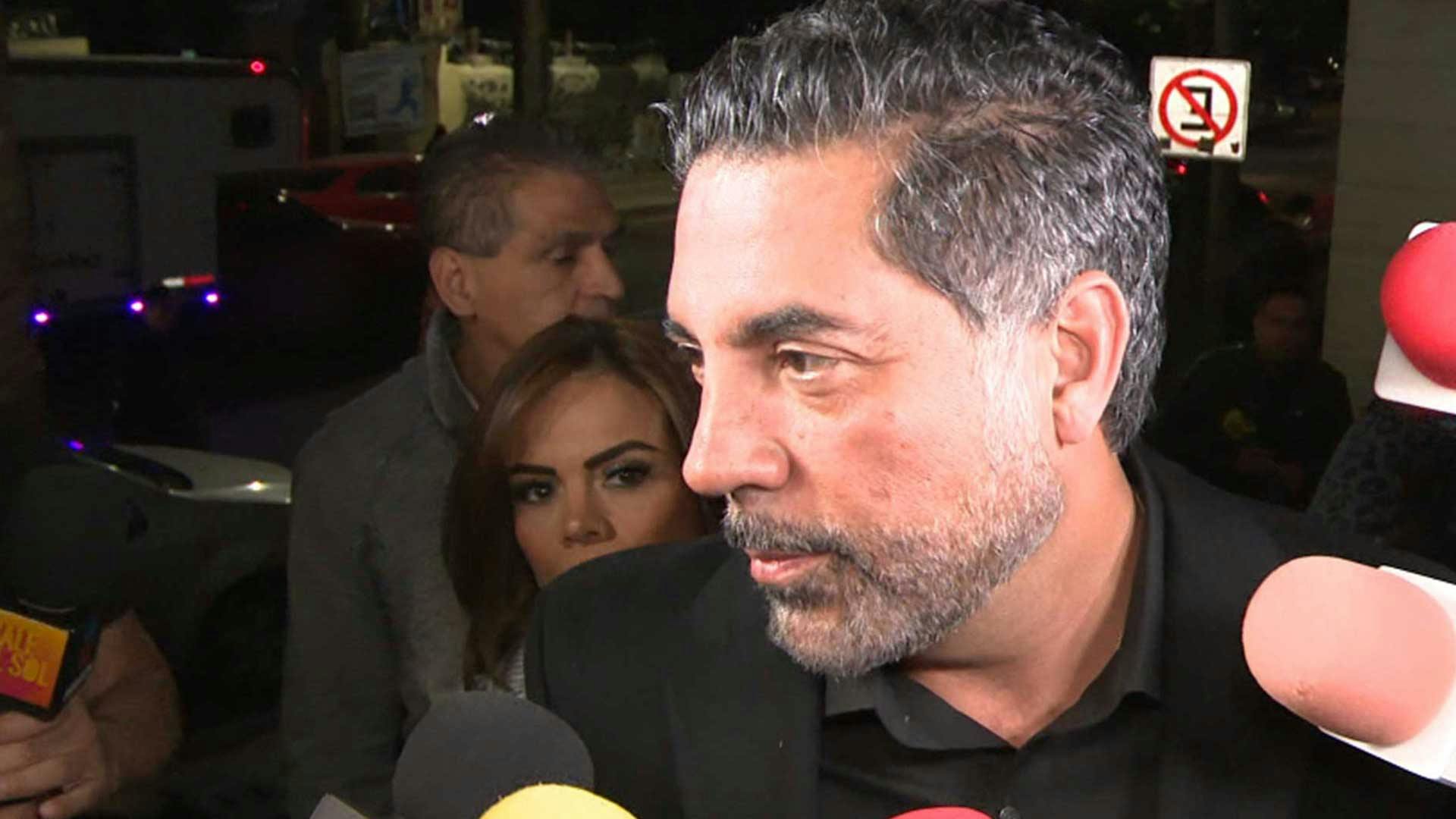 Pablo Moctezuma asistió al último adiós de Silvia Pinal