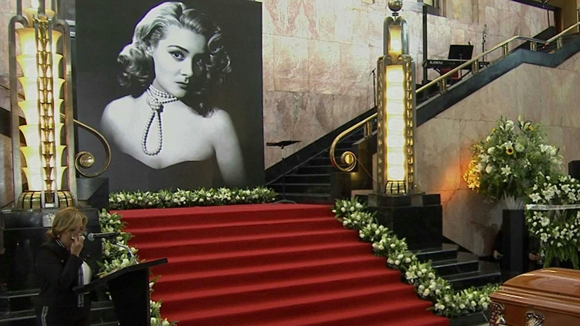 Silvia Pinal recibió un homenaje póstumo en el Palacio de Bellas Artes