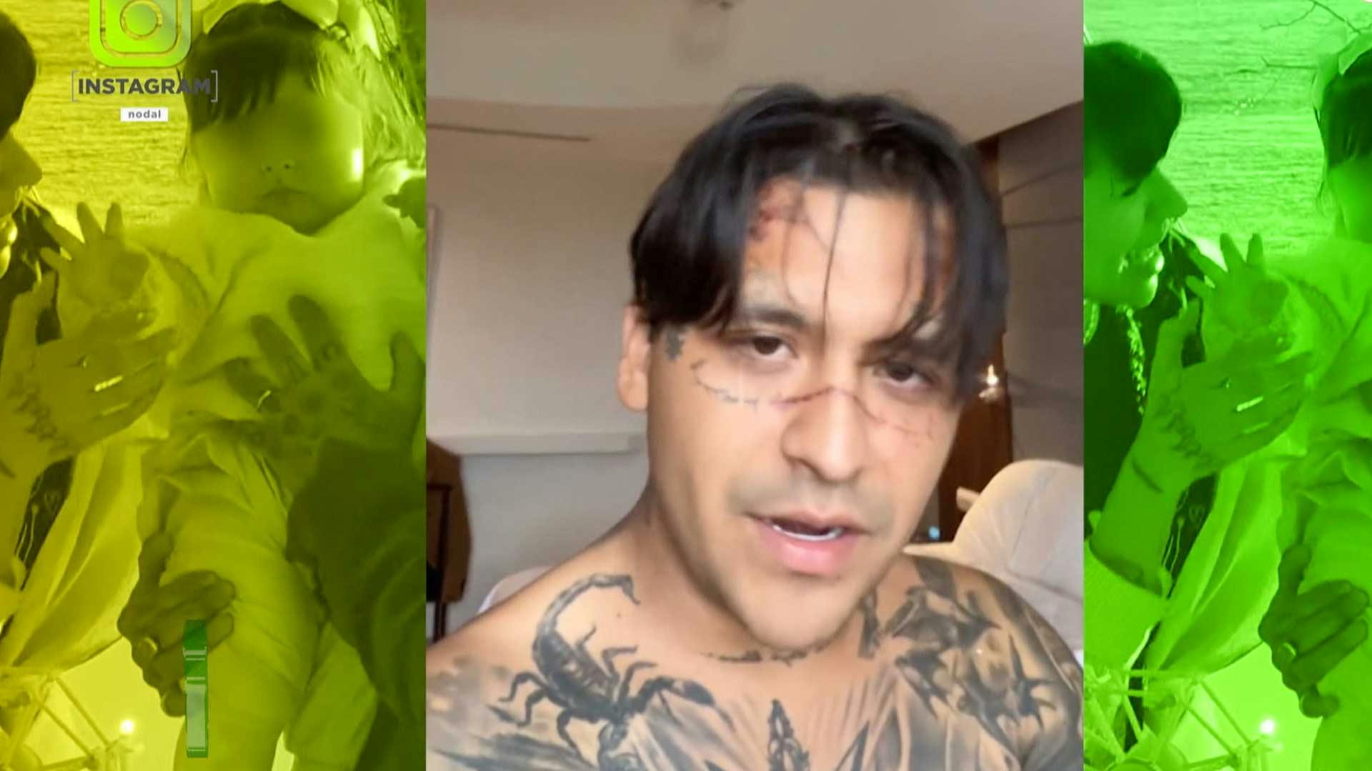 Christian Nodal estalló contra quienes lo critican por relación con su hija