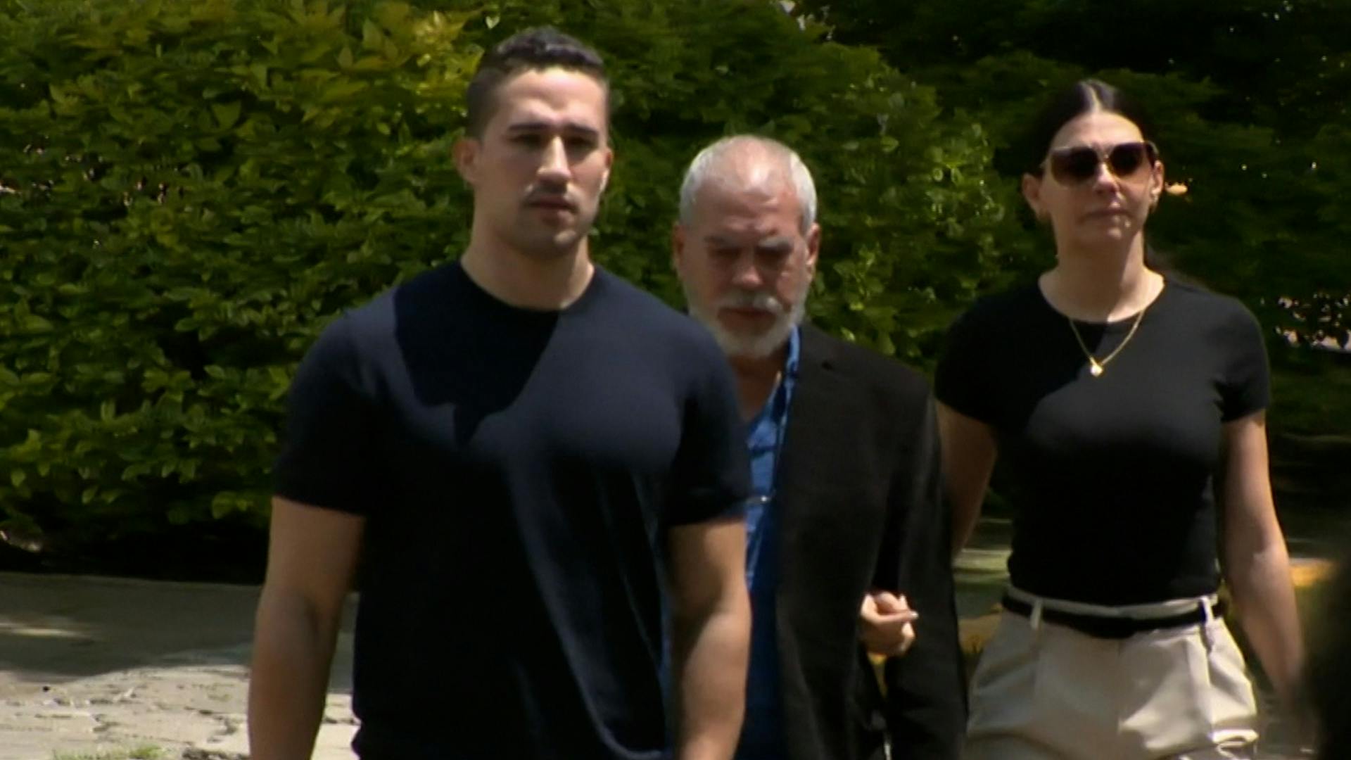 Livia Brito y su ex acudieron a la audiencia por caso de Ernesto Zepeda