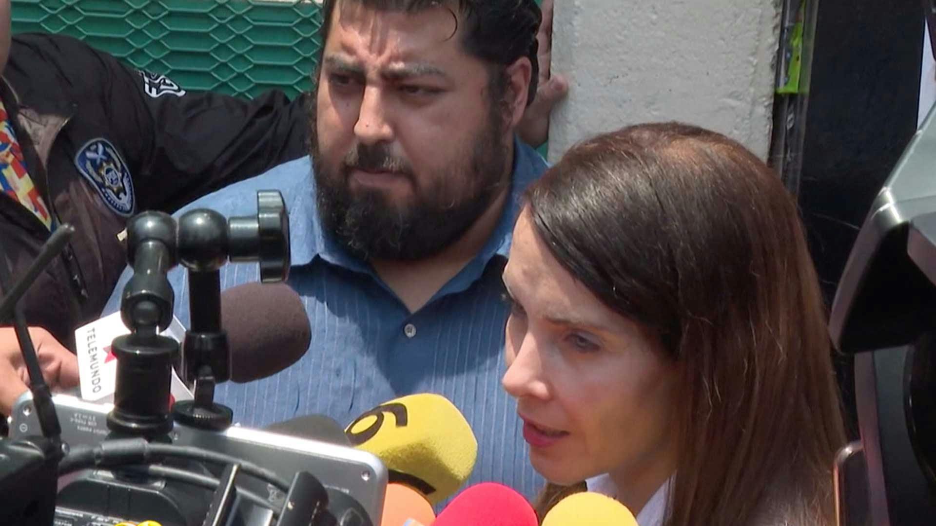 Aurea Zapata no quiso hablar tras vinculación a proceso de Patricio 'N'