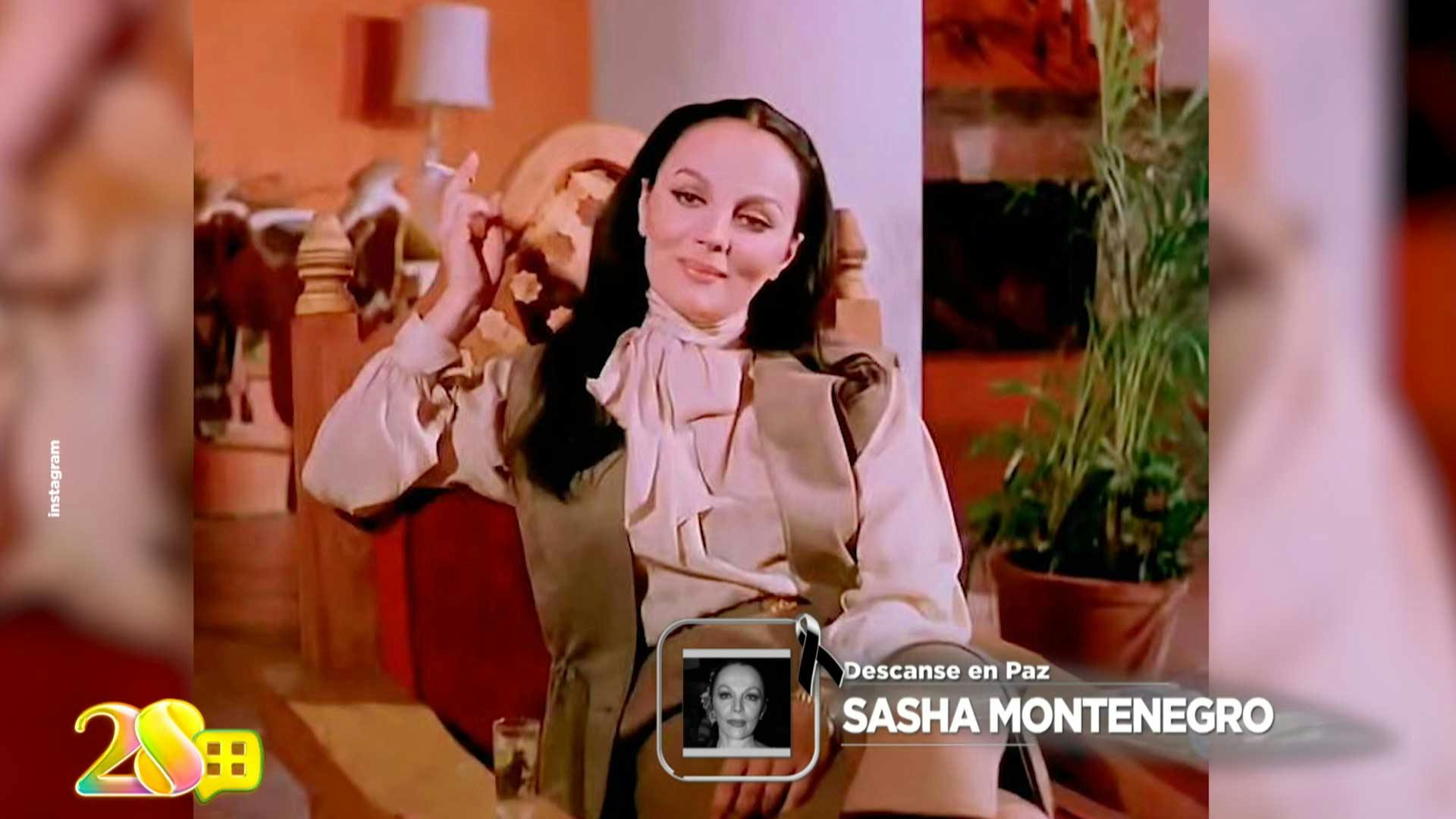 De esta manera llegó Sasha Montenegro a México para ser actriz