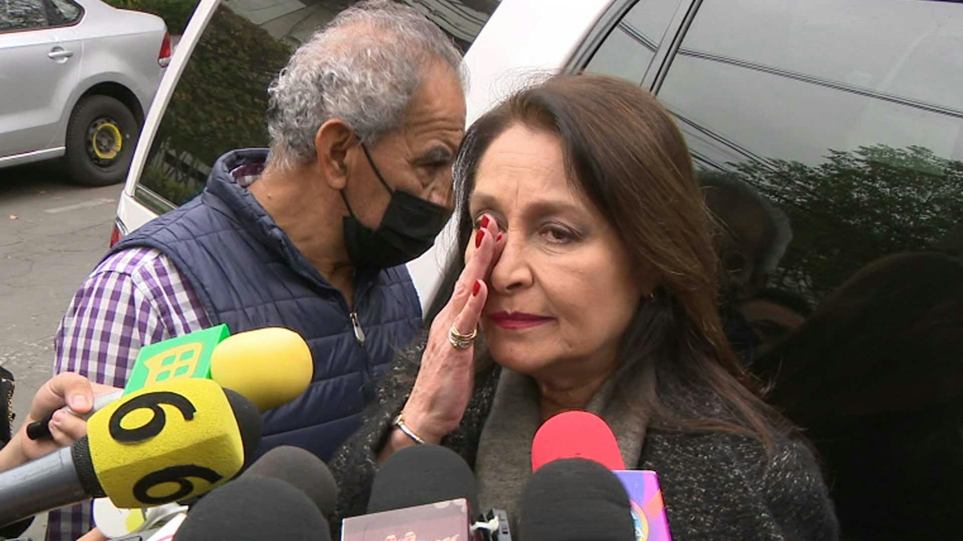 Daniela Romo se despidió de su compañera de vida, Tina Galindo