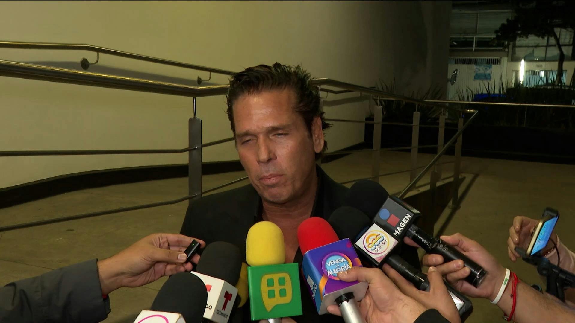 Roberto Palazuelos pudo despedirse de su padre antes de que falleciera