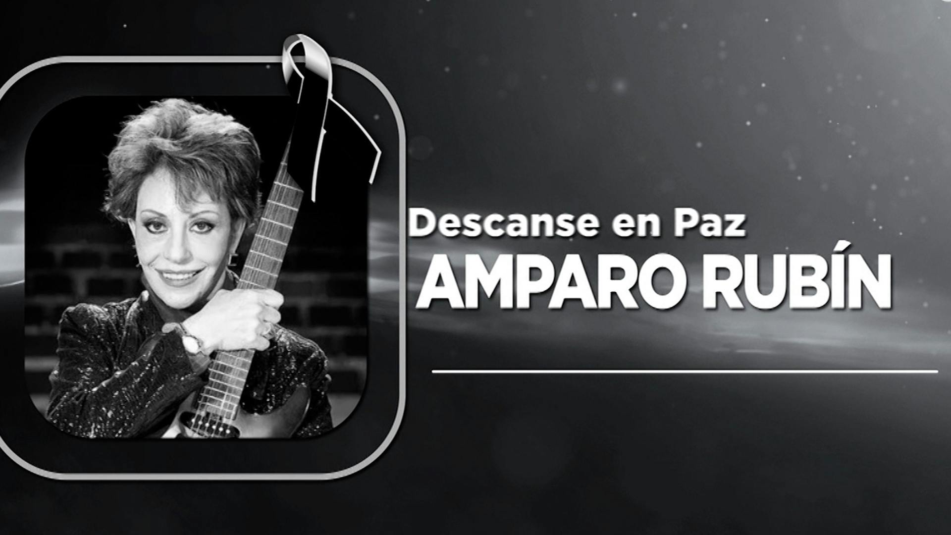 Erik Rubín se despidió de su tía, Amparo Rubín, a pesar de estar lejos