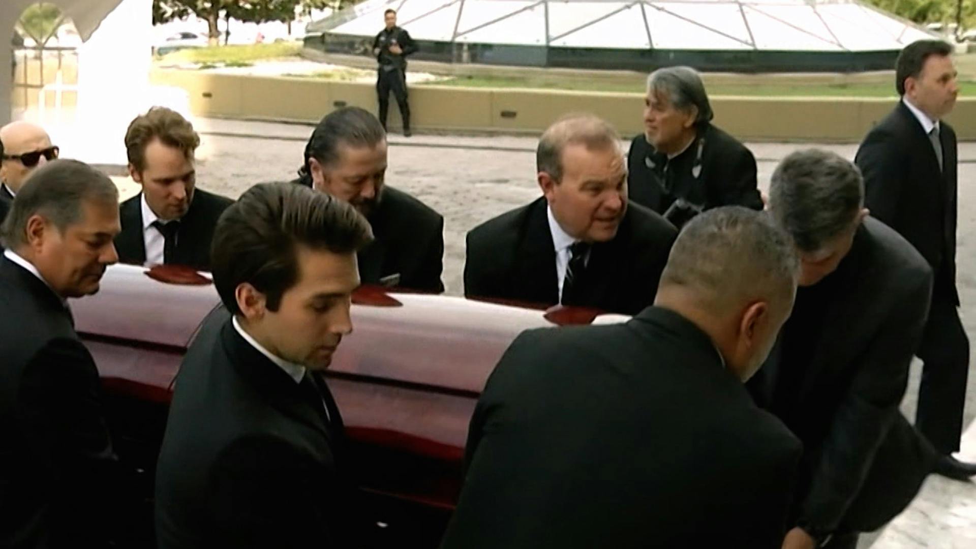 Así le dieron el último adiós al empresario Carlos Bremer