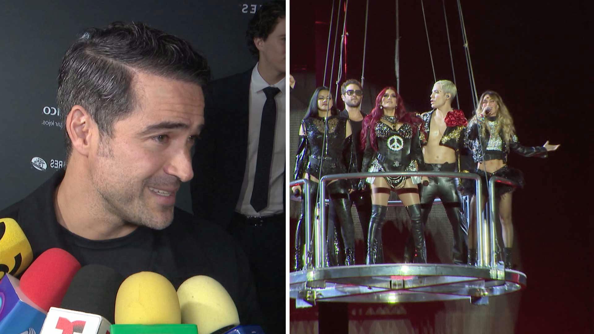 Poncho Herrera reaccionó a la exitosa gira de sus excompañeros de RBD