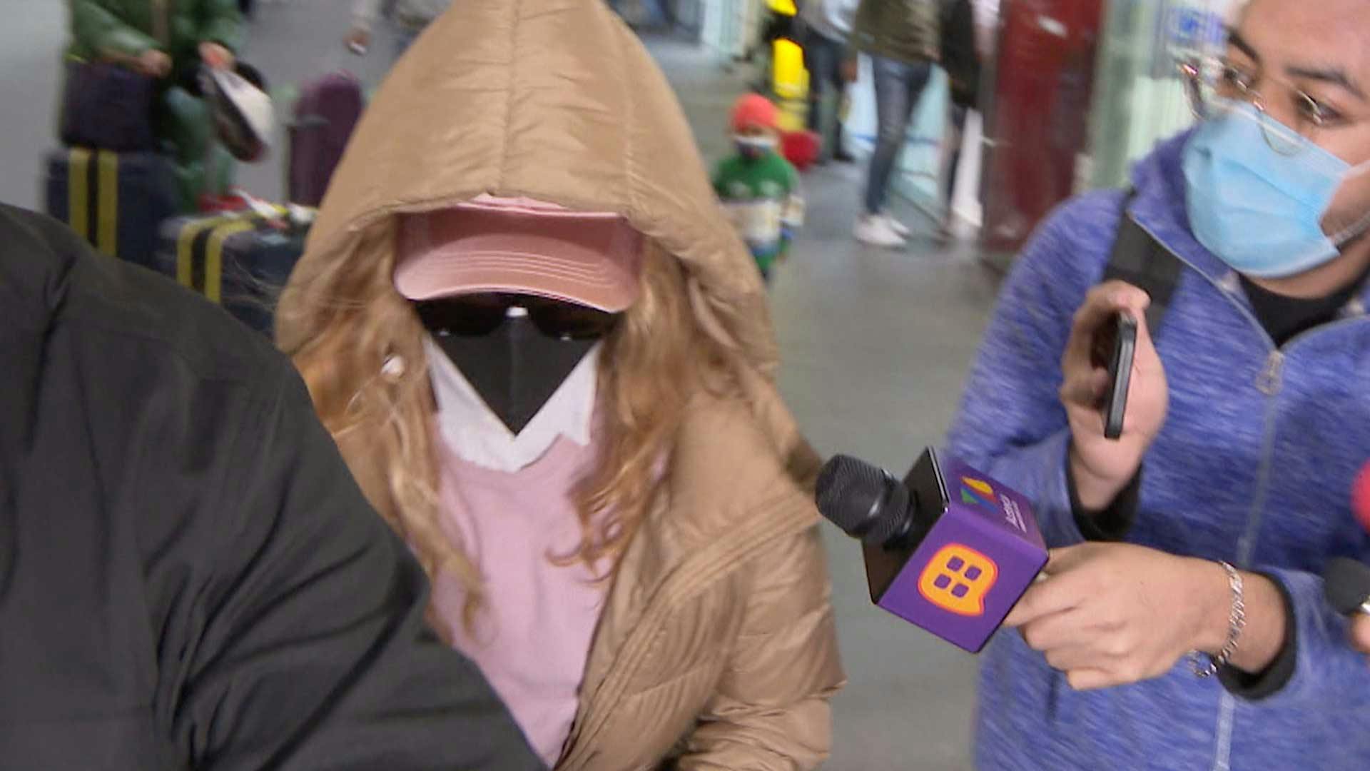 Paulina Rubio fue encontrada en el aeropuerto de México. ¿Qué pasó?