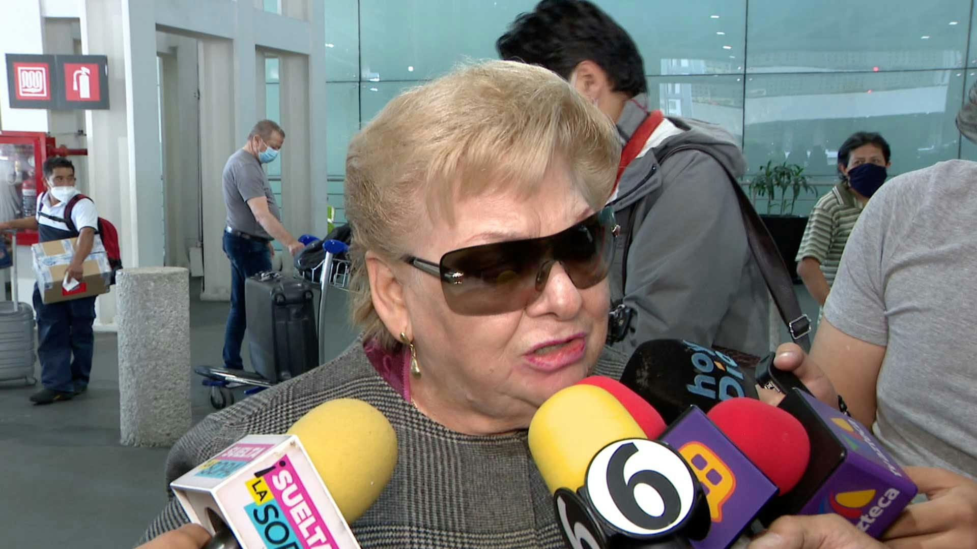 Paquita la del Barrio trató de evadir a toda la prensa. ¿Qué pasó?