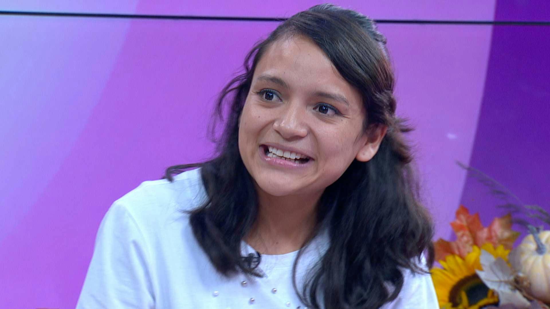 Guadalupe se conmueve hasta las lágrimas al conocer a su abuelo