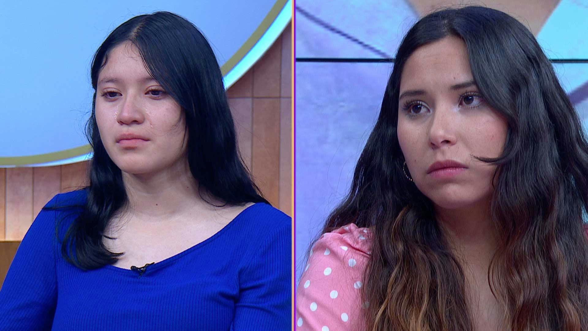 Luisa pudo conocer a Denisse, su media hermana, por medio de Facebook
