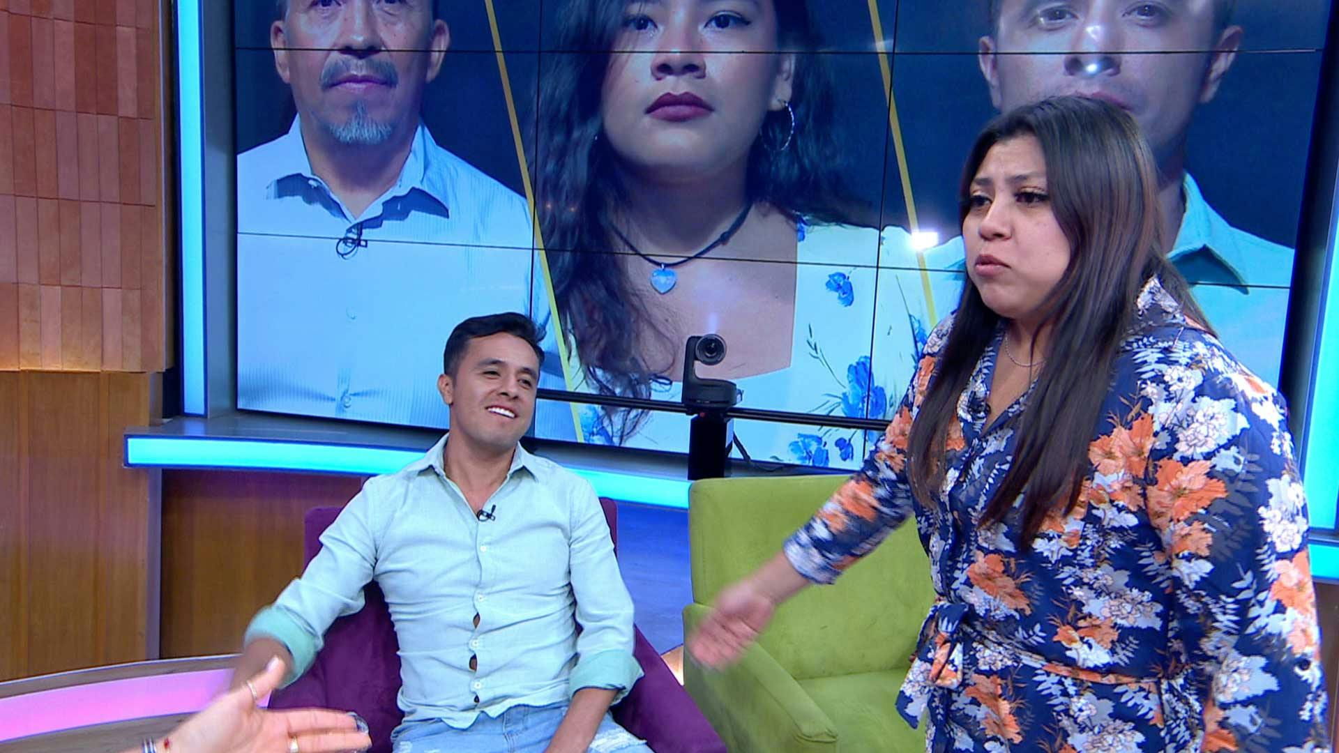 Anahí también fue pareja de Salvador y llegó con varios reclamos