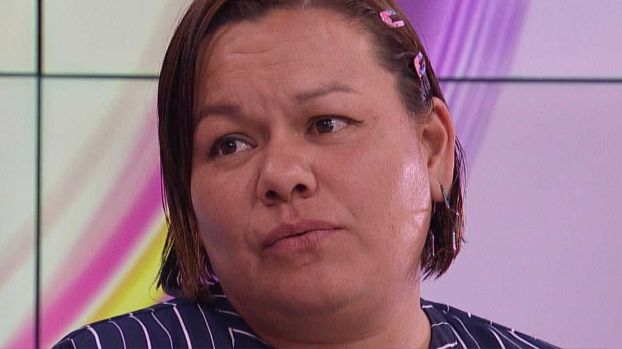Lorena es expareja de Roberto. Asegura que él no ve por sus hijos.