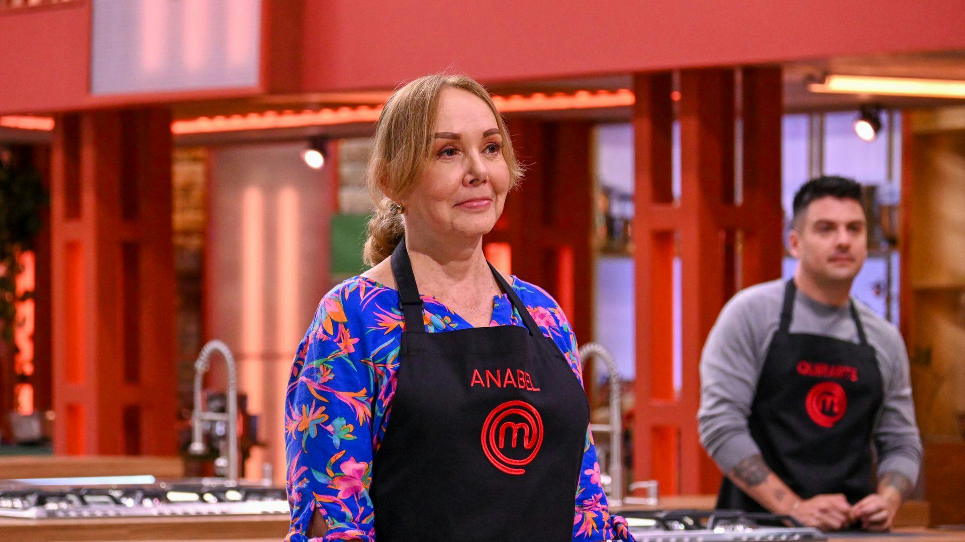 Así reaccionó Anabel a su eliminación de MasterChef Celebrity Generaciones
