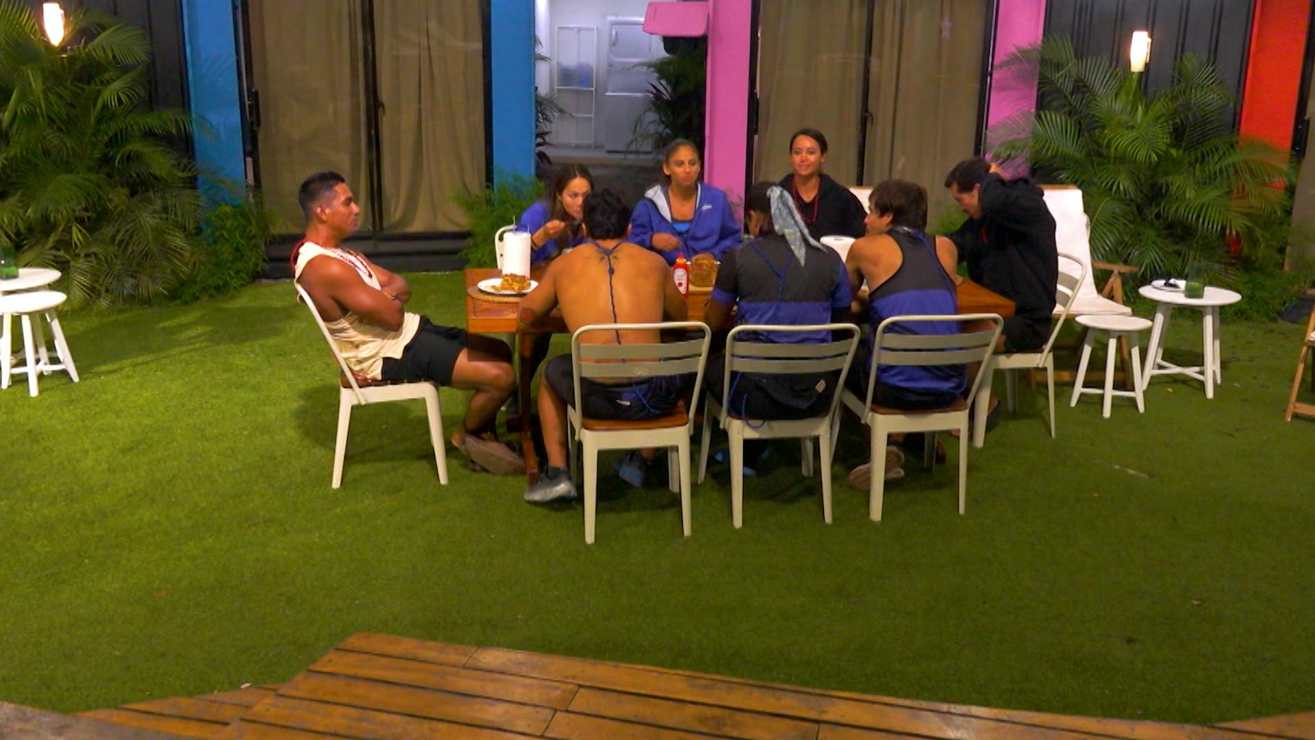 Exatlón | Los Rojos reciben a los Azules para una cena tras eliminación de Marysol